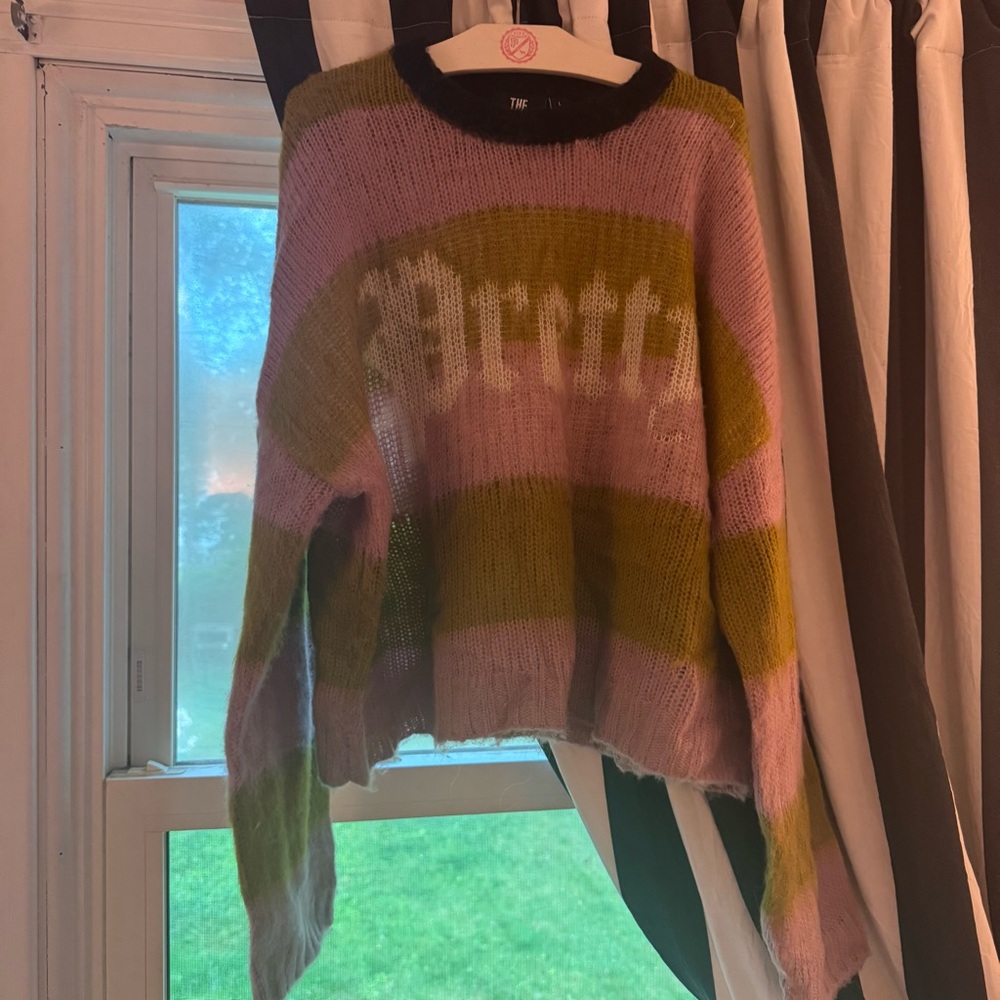 PRETTY UGLY STRIPED KNIT SWEATER THE RAGGED PRIEST
